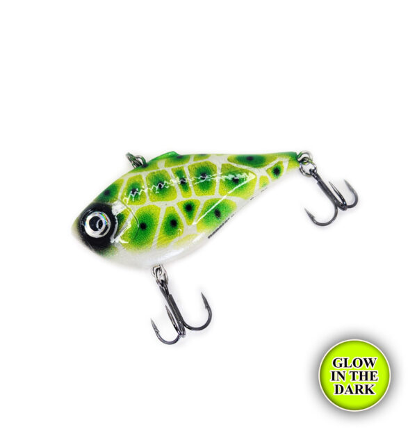 Small Pox Custom Rapala Glow Rippin' Rap