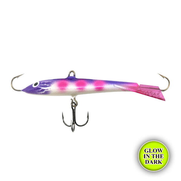 Squirrely Custom Rapala Glow Jigging Rap