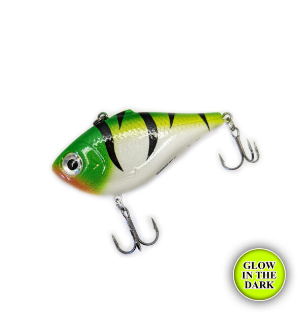 Zippity Zebra Custom Rapala Glow Rippin' Rap