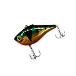 Metallic Perch Custom Rapala Rippin' Rap