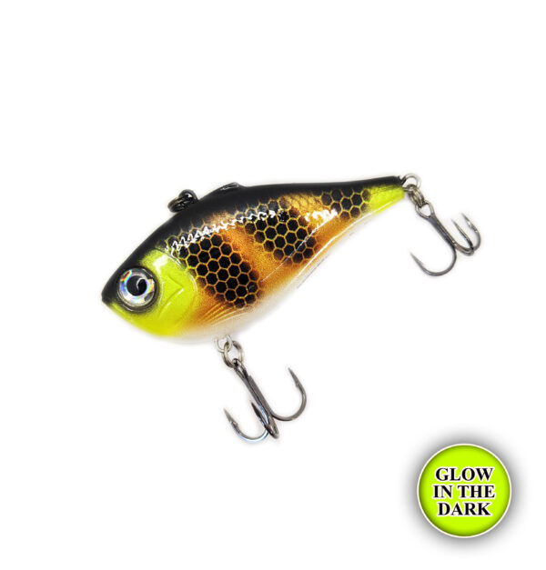 Angry Hornet Custom Rapala Glow Rippin' Rap