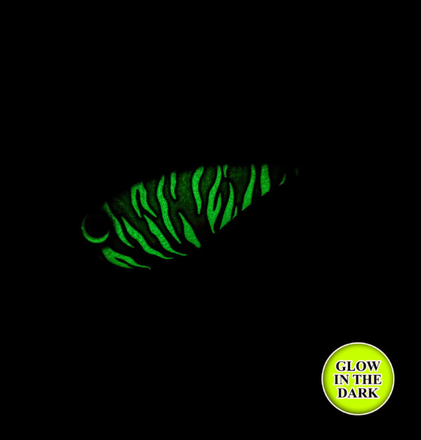 Hotlixx Tiger Custom Rapala Glow Rippin' Rap