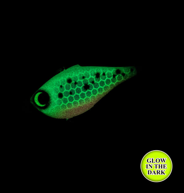 Powder Puff Custom Rapala Glow Rippin' Rap