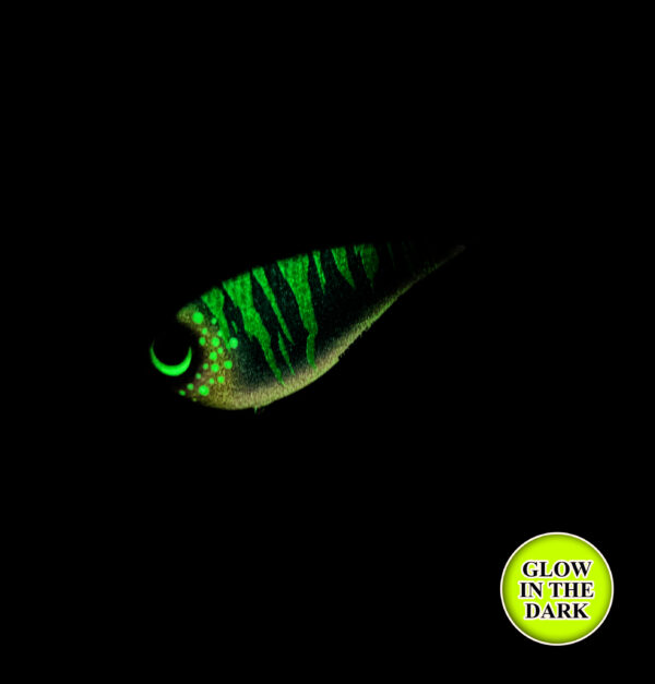 Toxic Barney Custom Rapala Glow Rippin' Rap