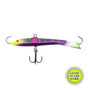 Glowing Barney Custom Rapala Jigging Rap